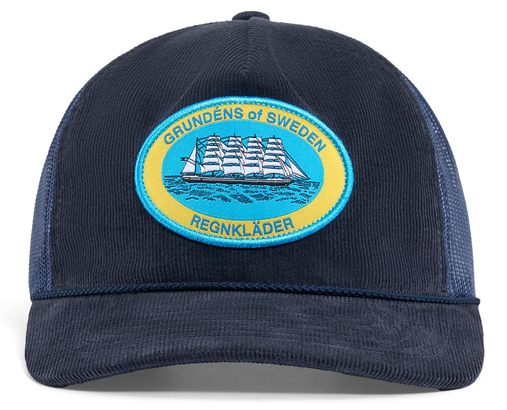 Grundéns kšiltovka regnkläder cord trucker