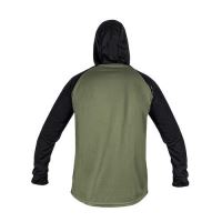 Korum Triko Hooded Dri-Active Long Sleeve T-Shirt (1)
