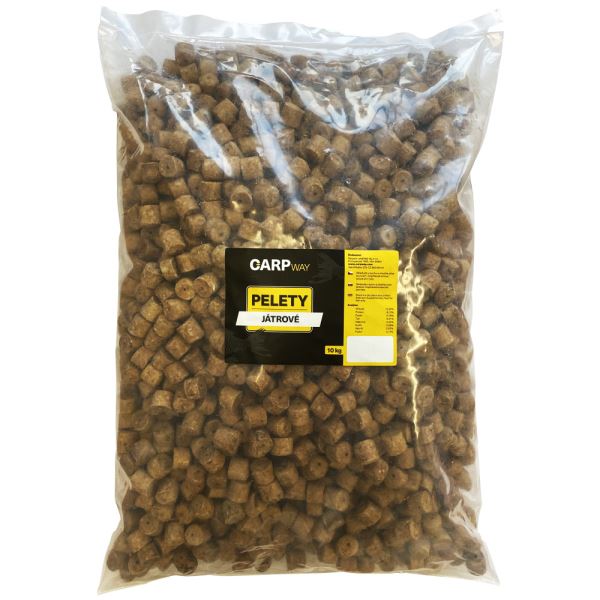 Carpway Pelety Játrové S Dírou 10 kg