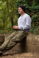 Korda Tričko s Dlouhým Rukávem Patch Crewneck Heather Grey (6)
