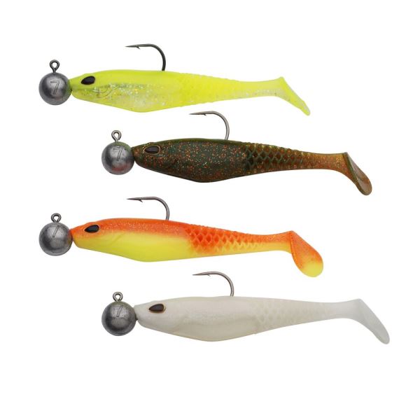 Berkley Sada Gumových Nástrah Powerbait Cullshad RTF Dark Water Mix