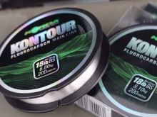 Korda Vlasec Kontour Fluorocarbon 200 m Čirý (1)