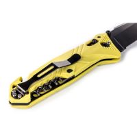 TB Outdoor Nůž CAC Army Knife PA6 FV Fluorescent Yellow Handle (3)