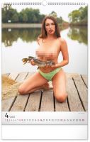 PGCZ Nástěnný Kalendář Girls and Carps 2023 33×46 cm (4)