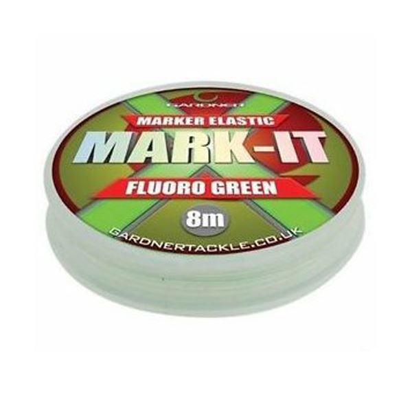 Gardner Guma Marker Elastic Fluoro Green 8 m