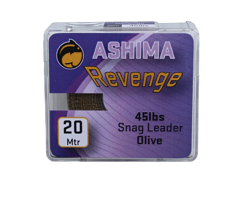Levně Ashima protioděrová šňůrka revenge 20 m -nosnost 45 lb / návin 20 m / barva olivová