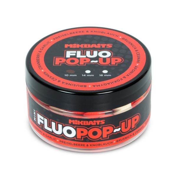 Mikbaits Mini Plovoucí Boilie Fluo 100 ml 10 mm