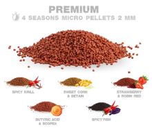 Zfish Mikro Pelety Premium Feeder Pellets 2 mm 700 g (3)