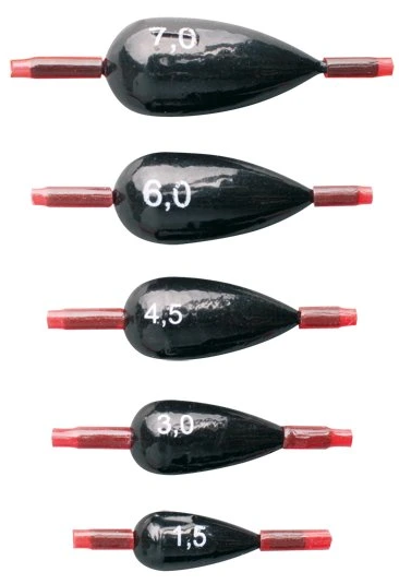 Cralusso zátěž olive wieght with silicone 5 ks - 4 g