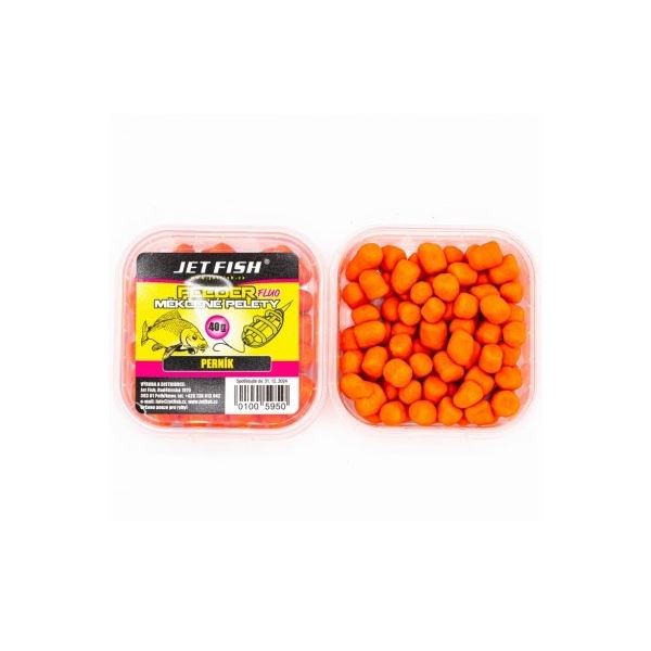 Jet Fish Fluo Měkčené Peletky 40 g