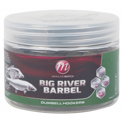 Levně Mainline dumbell hookbaits big river barbel - 10x12 mm
