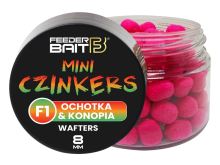 FeederBait Wafters Mini Czinkers 6x8 mm - F1 - Patentka/Konopí