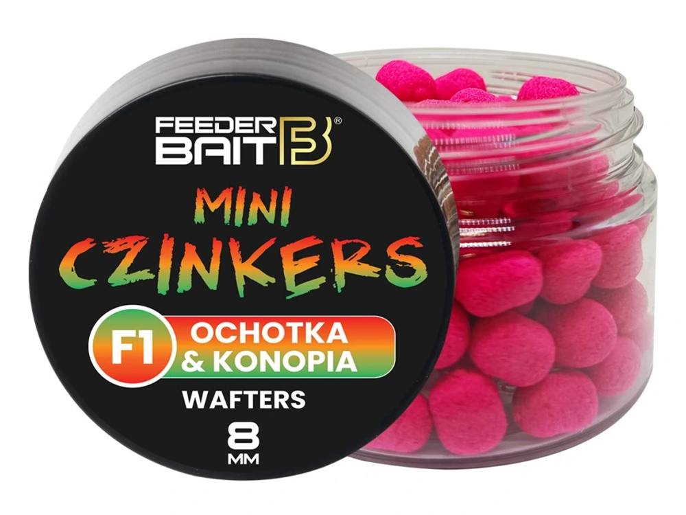 Feederbait wafters mini czinkers 6x8 mm - f1 - patentka/konopí