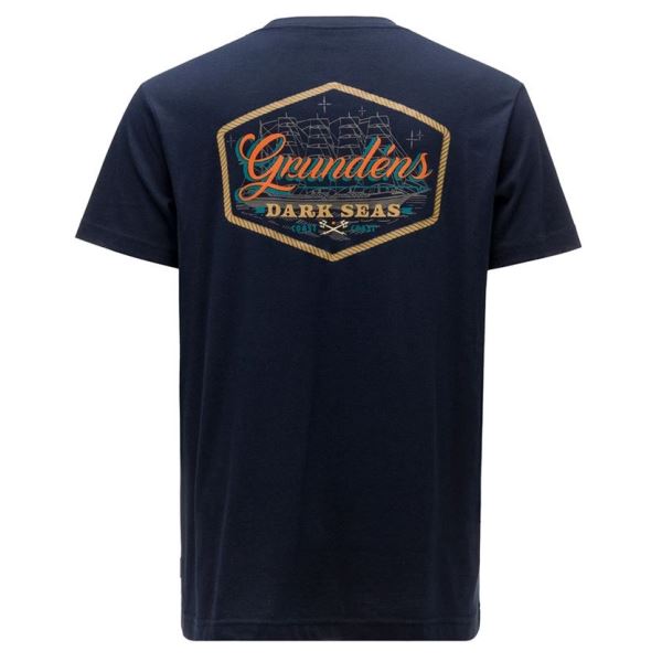 Grundéns Tričko Support Guides SS T-Shirt Dark Navy