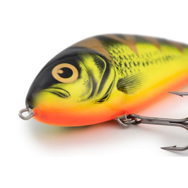 Salmo Wobler Fatso 14 Sinking Limited Edition Mat Tiger 14 cm