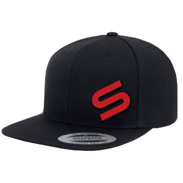 Sonik Kšiltovka Black Snapback Icon Cap