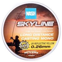 Nash Vlasec Skyline Mono UV Yellow 1000 m - 0,26 mm 3,62 kg