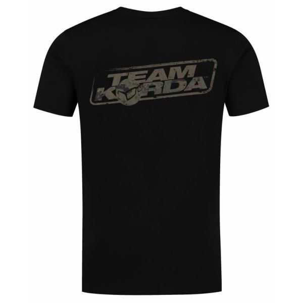 Korda Tričko TK Digi Kamo Tee Black