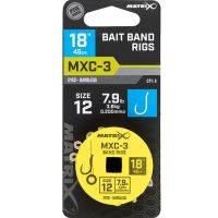 Matrix Návazec MXC-3 Barbless Band Rigs 45 cm - 12 0,20 mm