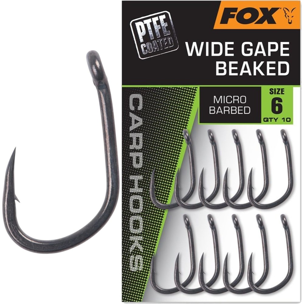 Levně Fox háčky wide gape beaked 10 ks - 2