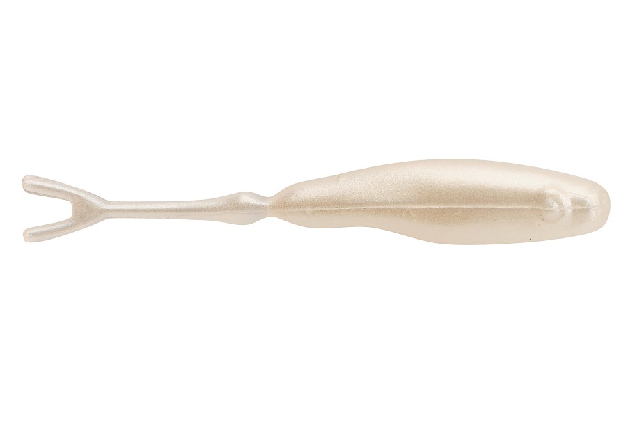 Berkley gumová nástraha powerbait snake tongue minnow pearl white 4 cm 14 ks