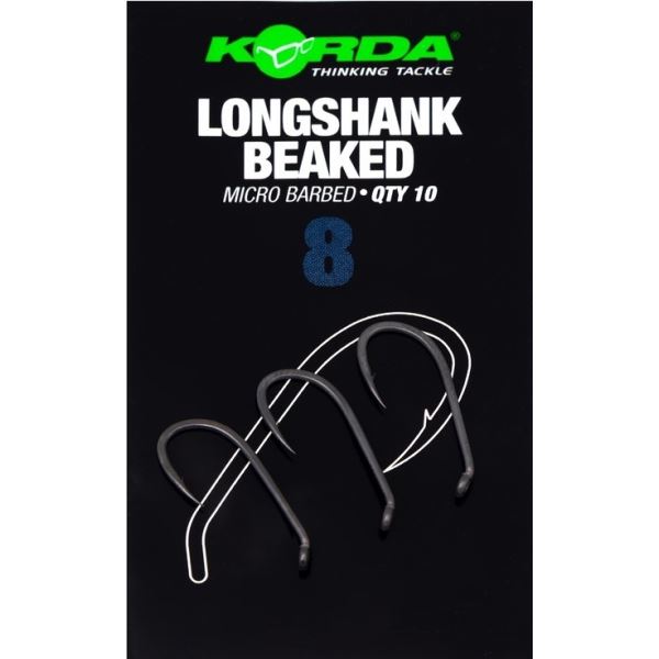 Korda Háčky Longshank Beaked Barbed 10 ks