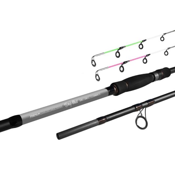 Delphin Prut Long Shot feeder 3,6 m 3,5 lbs + 4 špičky
