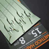 Life Orange Návazce Method Hair Rigs S2 15 lb 5 ks (1)