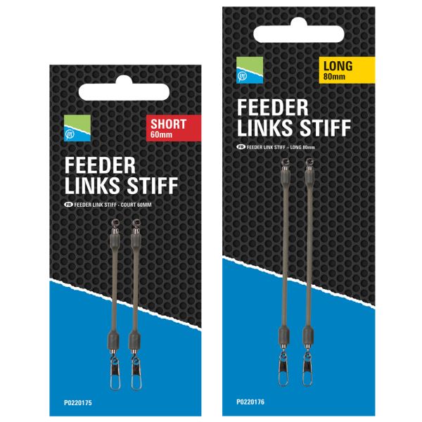 Preston Innovations Závěska Feeder Links Stiff 2 ks