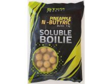 Stég Rozpustné Boilie Soluble Boilie 1 kg 24 mm - Pineapple N-Butyric