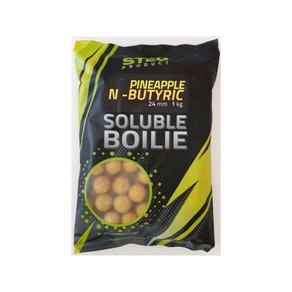 Stég Rozpustné Boilie Soluble Boilie 1 kg 24 mm