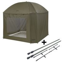 Mivardi Deštník Session Umbrella XL + Sada Stabilizačních Tyčí Session Mivardi Deštník Session Umbrella XL + Sada Stabilizačních Tyčí Session