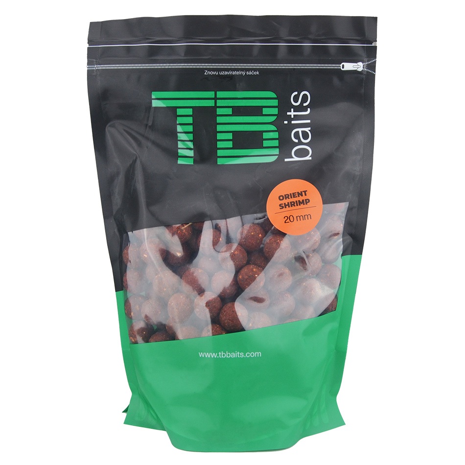 Tb baits boilie orient shrimp - 1 kg 20 mm