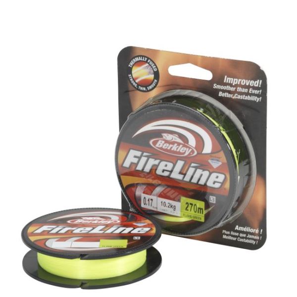 Berkley Splétaná šňůra Fireline 110 m Green