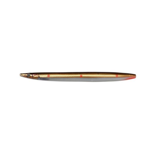 Savage Gear Gumová Nástraha 3D Line Thru Sandeel Brown Copper Red Dost - 13,5 cm 23 g