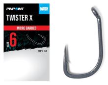 Nash Háčky Twister X Micro Barbed 10 ks - Velikost 6