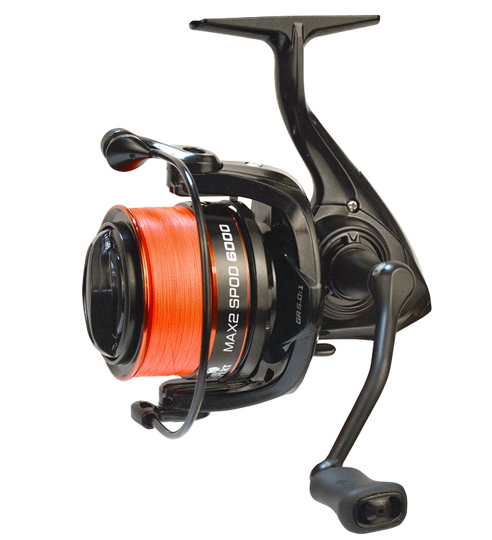 Carp expert naviják max2 spod 6000 + splétaná šňůra