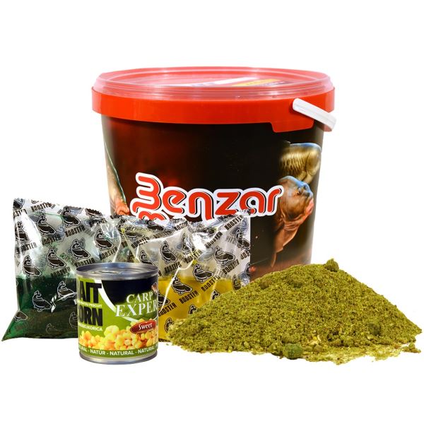 Benzar Mix Krmítková Směs Instnt Groundbait Mix 3 kg + Nástrahy