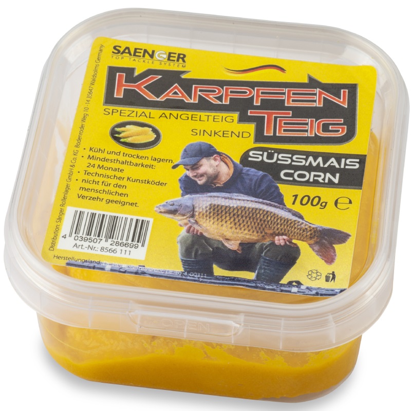 Saenger těsto na kapry 100 g - sweet corn