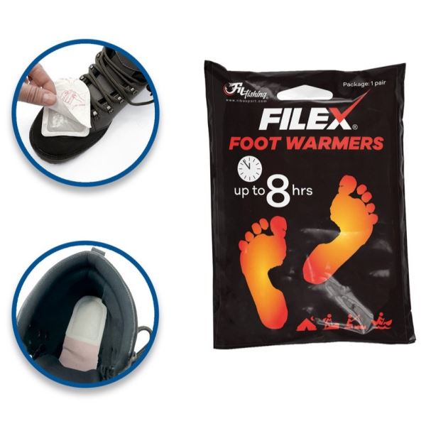 Filfishing Ohřívače Nohou Filex Foot Warmers