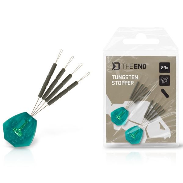 Delphin Zarážky TheEND Wolframový Stopper 2x7 mm 24 ks