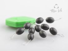 Zfish Korálky Tungsten Oval Beads 10 ks (1)