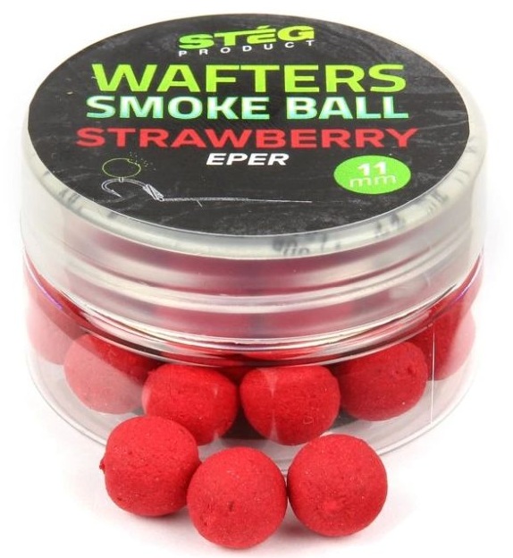 Levně Stég wafters smoke ball 15 g 11 mm - strawberry