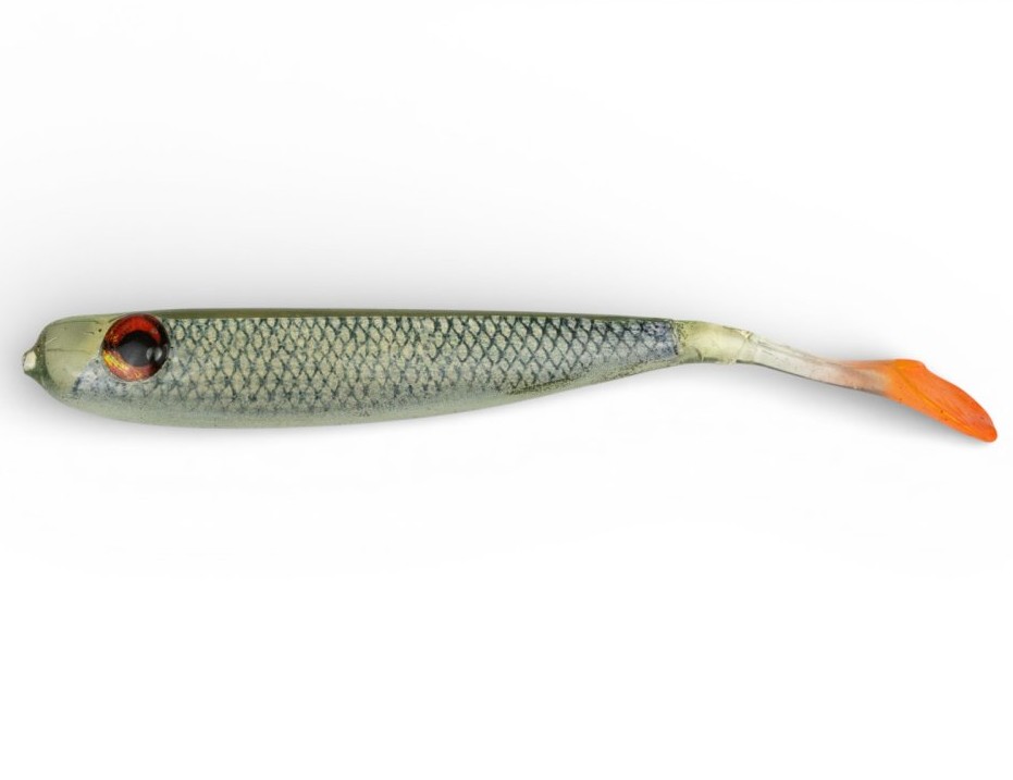 Yaccuza gumová nástraha hand made killer natural white fish - 10 cm 8 g 3 ks