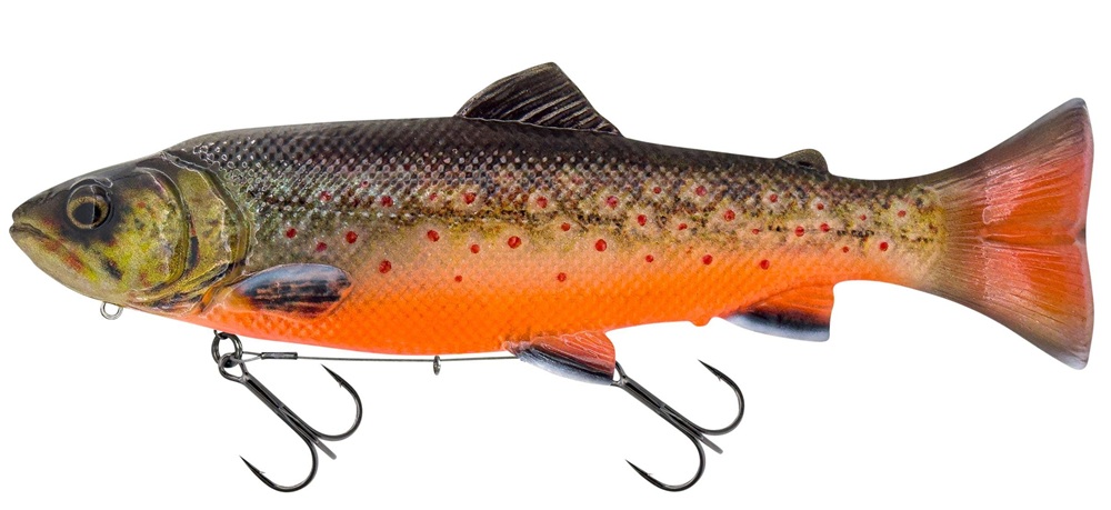 Levně Savage gear gumová nástraha 3d line thru pulsetail trout slow sinking arctic char - 25 cm 185 g