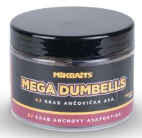Mikbaits Mega Dumbells Gangster G2 Krab Ančovička Asa 500 ml 24x30 mm