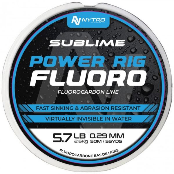 Nytro Fluorocarbon Sublime Power Rig Fluoro 50 m