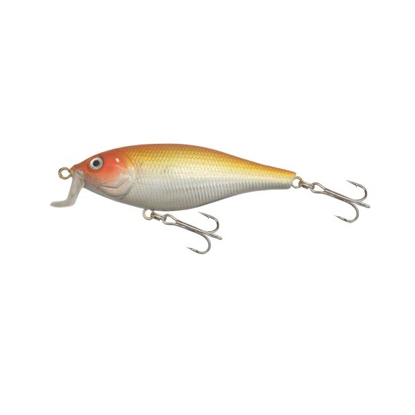 Kamasaki Wobler Fat Shad Oranžová-Stříbrná 9 cm 14 g