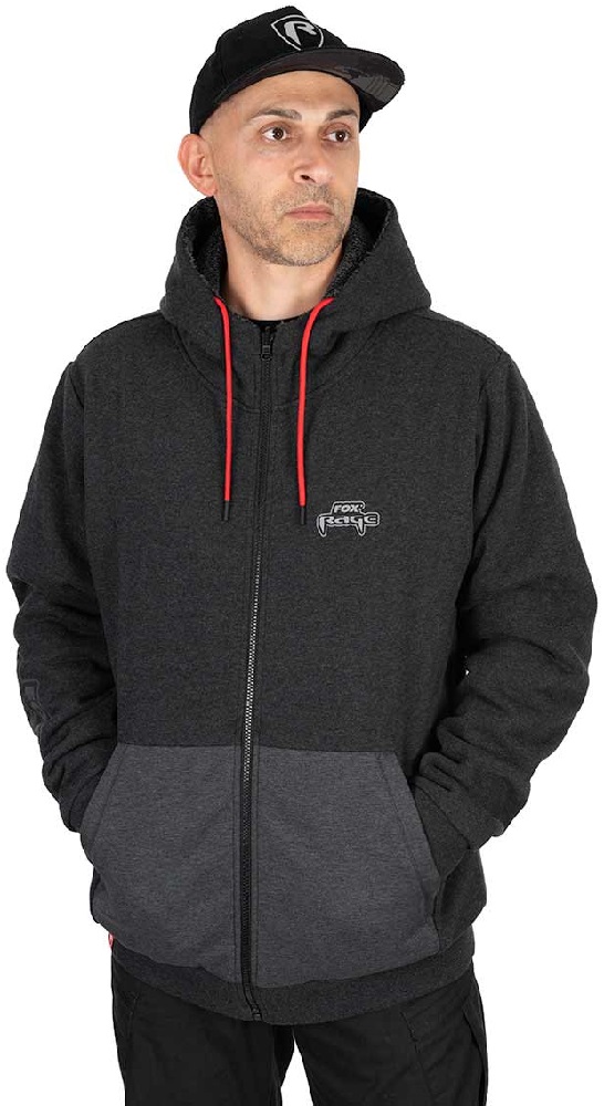 Levně Fox rage bunda sherpa hoody - l