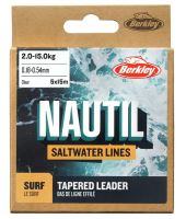 Berkley Ujímaný Vlasec Nautil Surf Monofilament Tapered 5x15 m (1)